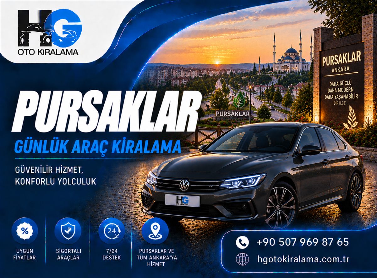 Pursaklar Günlük Araç Kiralama